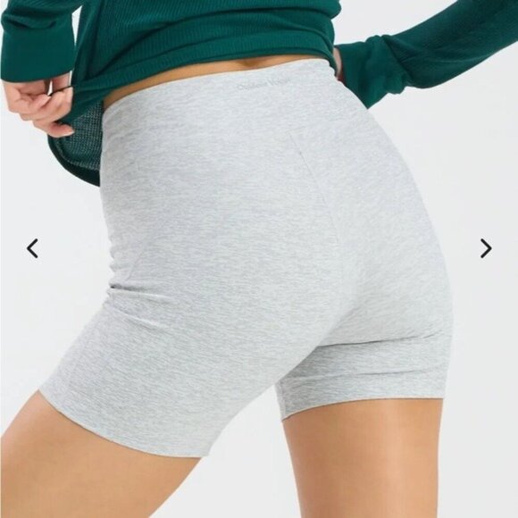 Outdoor Voices Warmup 5" Biker Short Gray Granolacore Size XXL - Picture 2 of 11